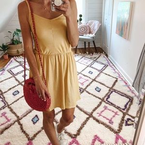NWOT Universal Thread XXL Casual Yellow A-Line Dress